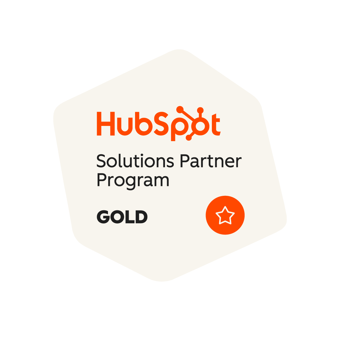 HubSpot Solutions Partner, Gold tier